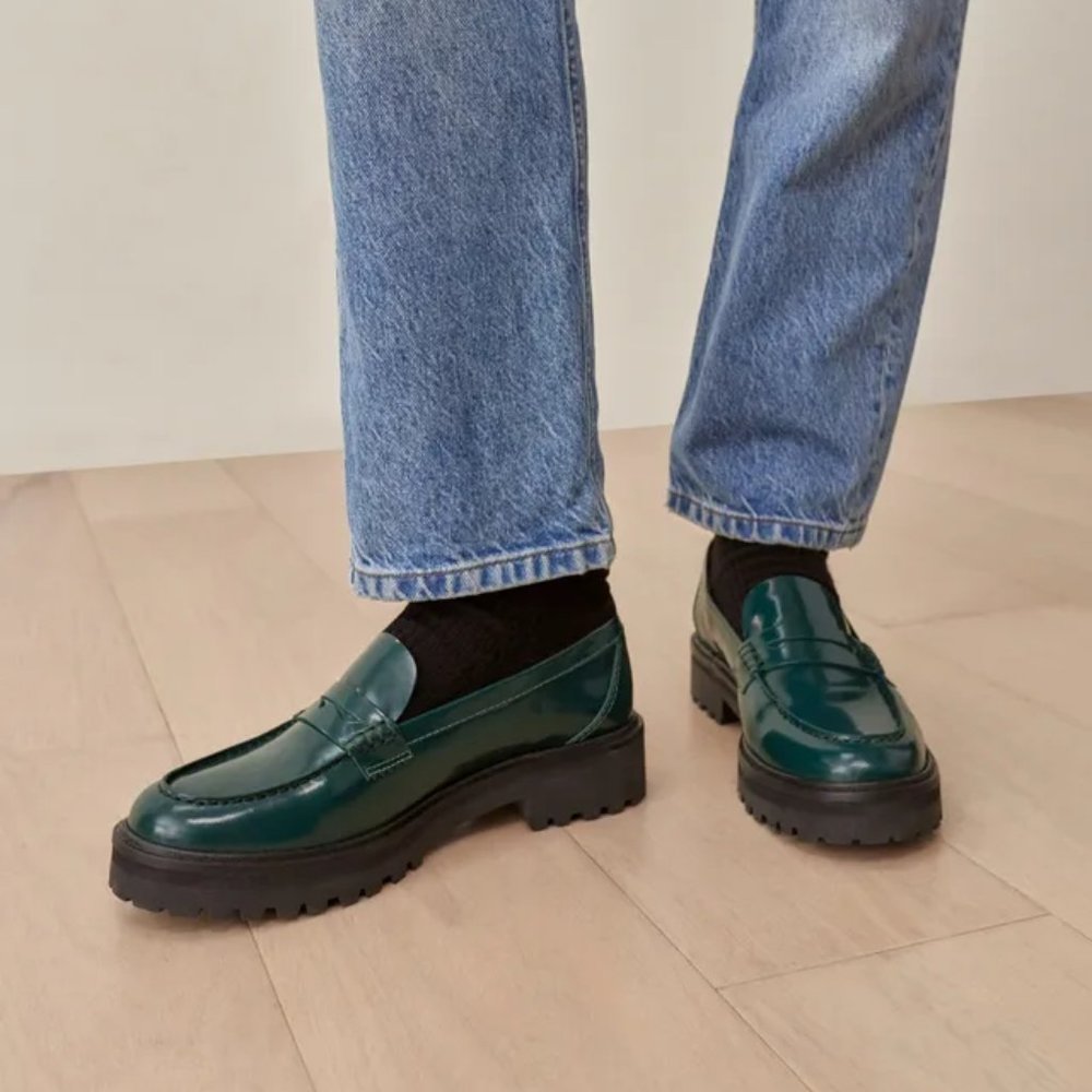 Reformation Agathea Chunky Loafers